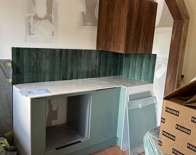 Chantier en cours - Rénovation d'une maison de village